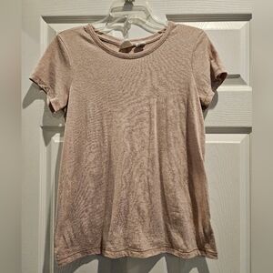 C&C California Short Sleeve Tee in Light Mauve Blush